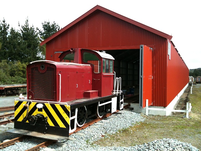 Tr189 on shed at Maymorn
