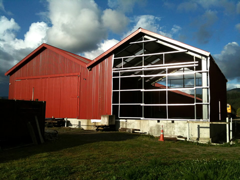 Barge boards installed in October 2014