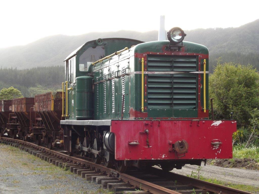 ex-Ohai Railway Board locomotive No.1 arrives at Maymorn