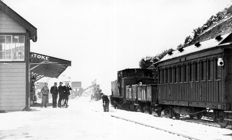 Ww with short train at Kaitoke