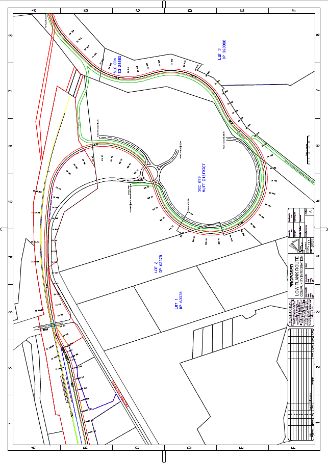 proposed low flank route community integration