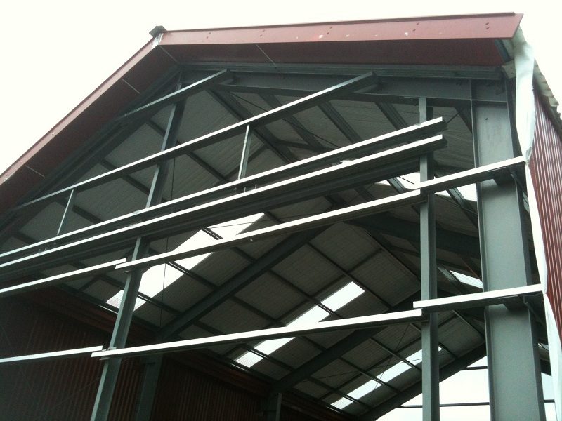 Details of barges, soffit and end wall framing at Upper Hutt end. Photo: Hugh McCracken