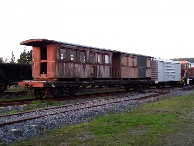 Another view of A255, during a shunt to place it under cover in the rail vehicle shed