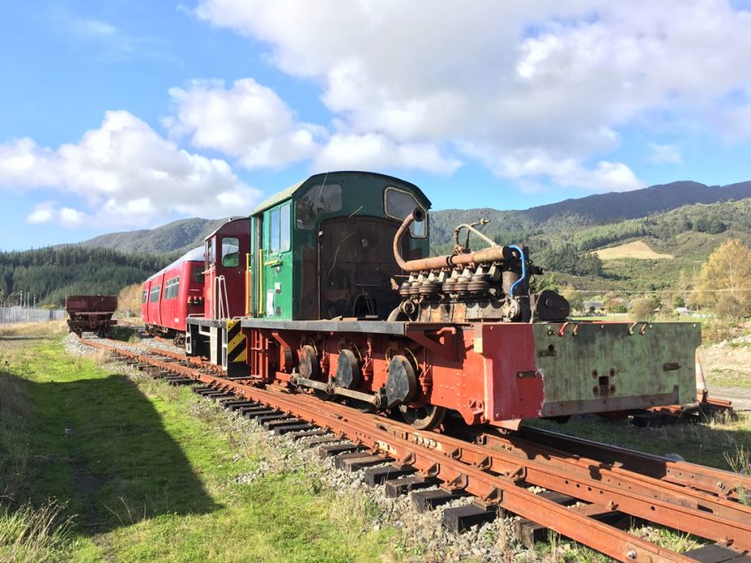 ORB No.1 with engine hood, radiator, exhaust system and diesel tanks removed