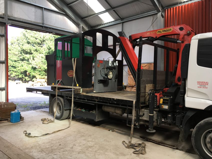 Wb 299 cab back in workshop