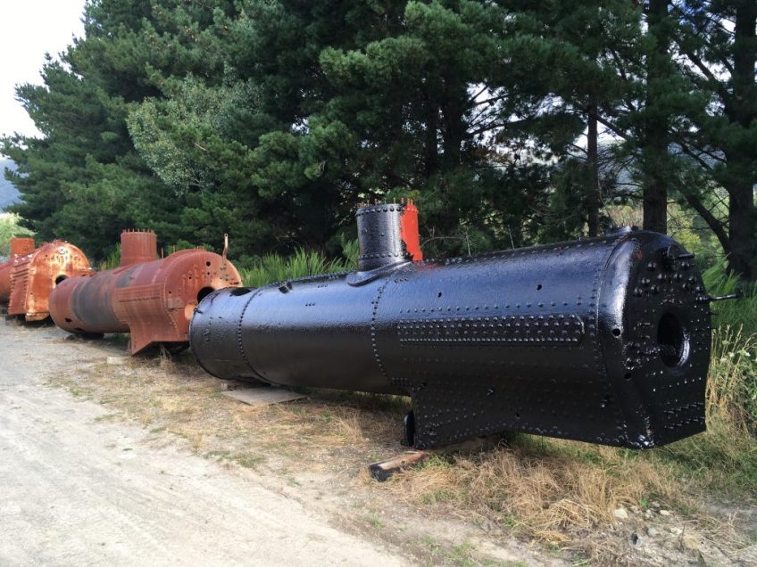 299&#039;s boiler sported a finishing coat of black enamel