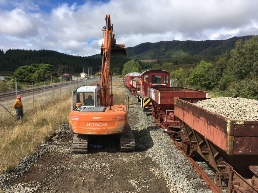 Loading downhill wagons 