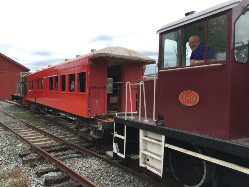 A1328 outside the shed on 11 October