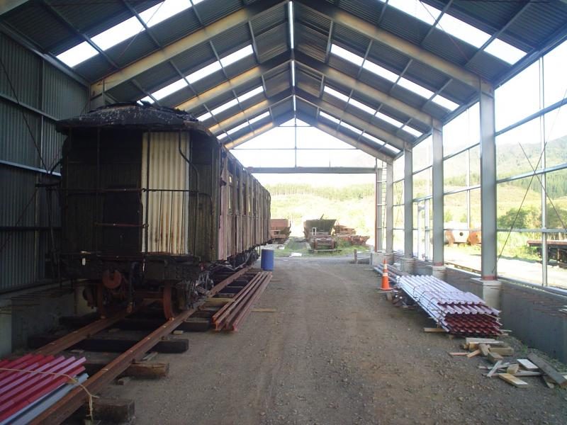 Aa 1060 in rail vehicle shed, 24 October 2009