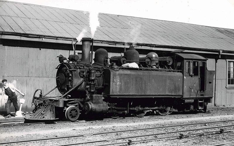Another classic view of Wb 299 being shunted at Westport loco depot in November 1951. Photo: J. Creber.