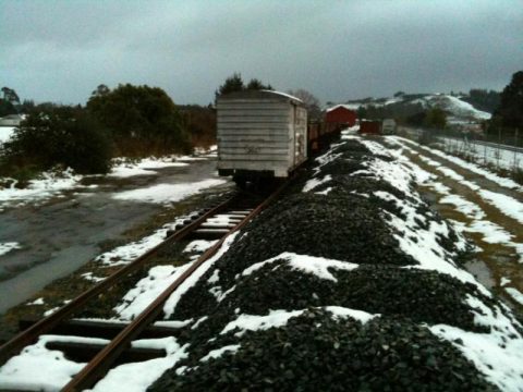 Big snow at Maymorn August 2011