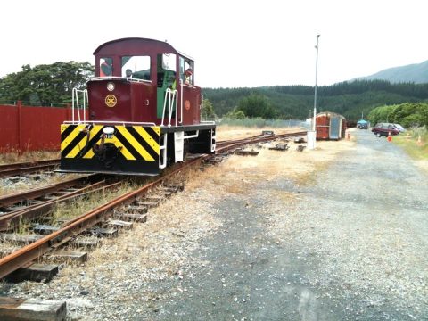 Tr189 running through the ladder road at the end of another trip