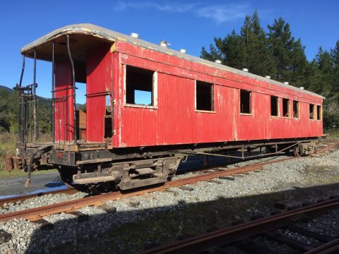 Carriage A 1328 at Maymorn, 10 July 2020